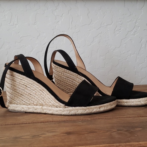 LOFT Wedges- Espadrilles with black suede - Picture 2 of 5